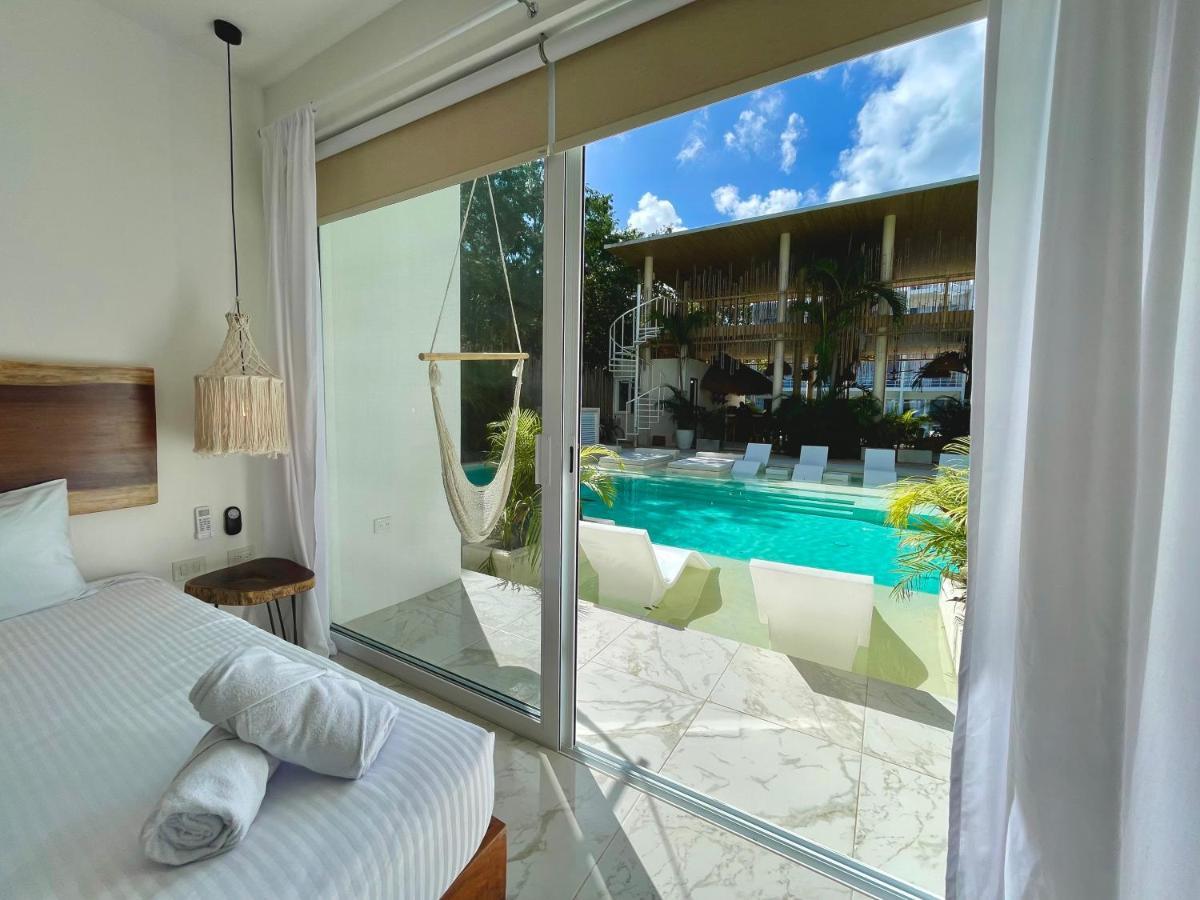 Beautiful Swim-Up Studio With Private Terrace, Pool And Jungle Gym Tulum Exterior foto